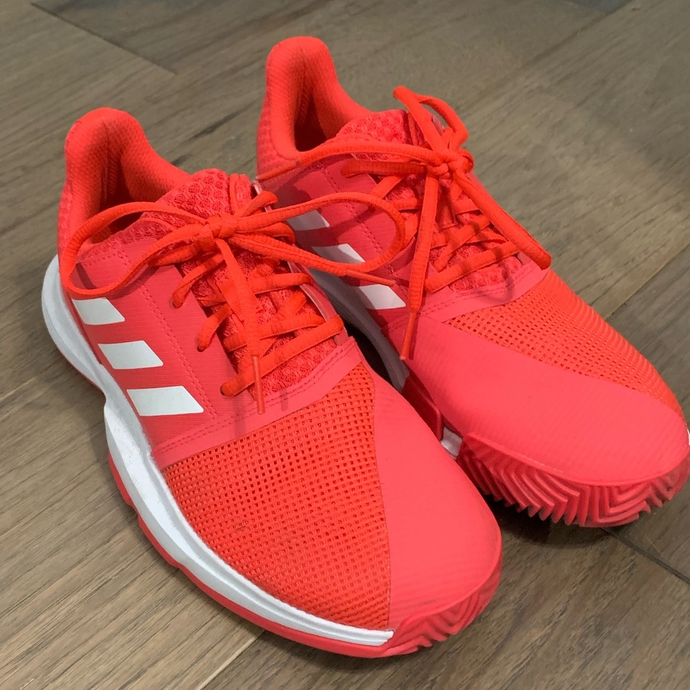 Junior Adidas Court Jam XJ Tennis Sneaker